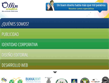 Tablet Screenshot of ollin-creativo.com.mx